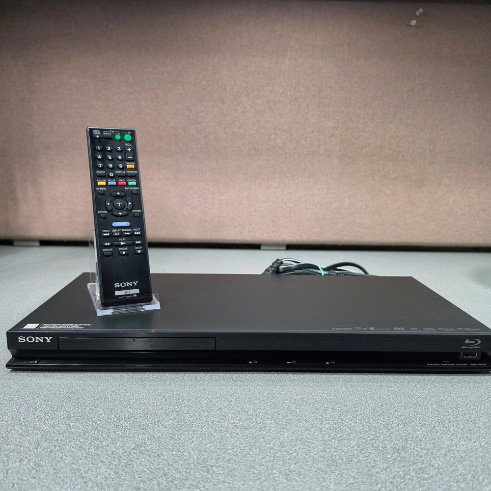 Sony Blu-ray DVD Player Excellent BDP-S370 HDMI with Remote USB
